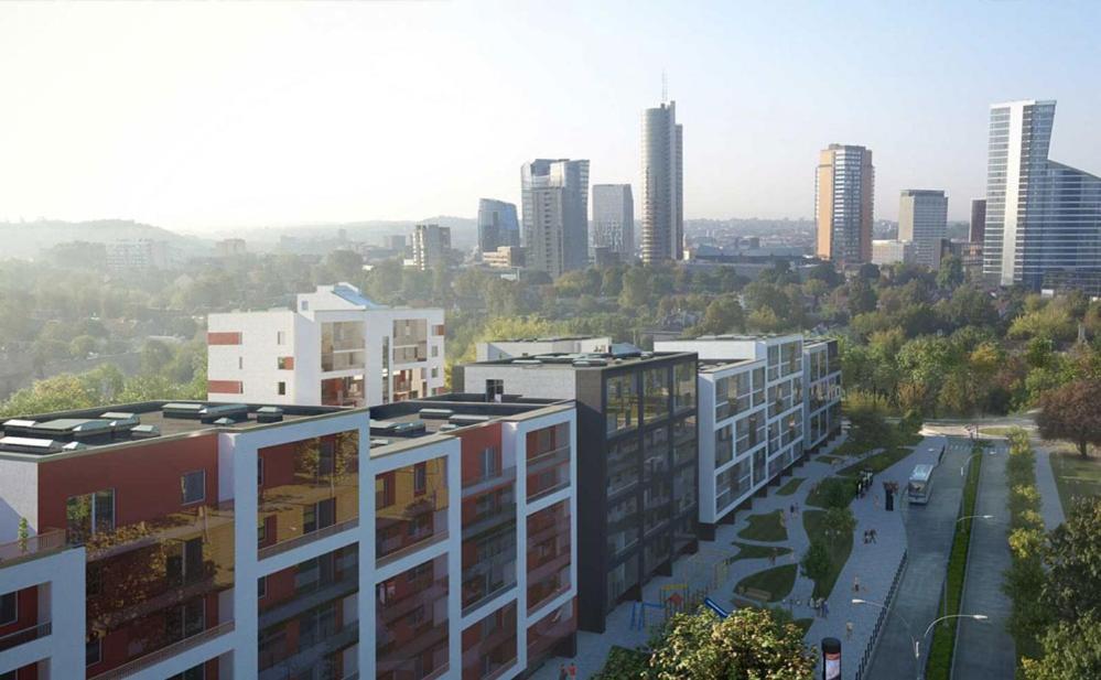 Vilnius Nice Apartment With Nice Balcony Exterior photo