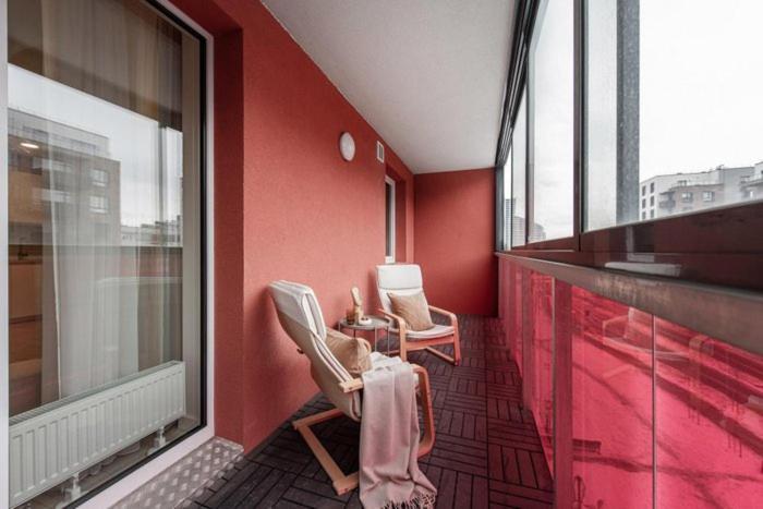 Vilnius Nice Apartment With Nice Balcony Exterior photo